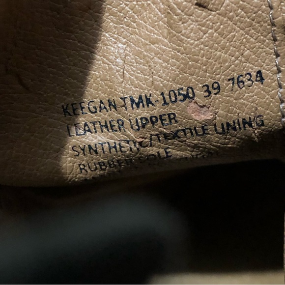 Tara M Keegan Boots Floral Embossed Taupe Suede Ankle Booties Women’s Sz US 8.5 - Picture 10 of 10